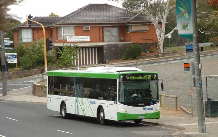 Dysons Scania L94UB Volgren CR227L 362